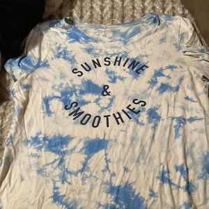 Tie dye shirt
